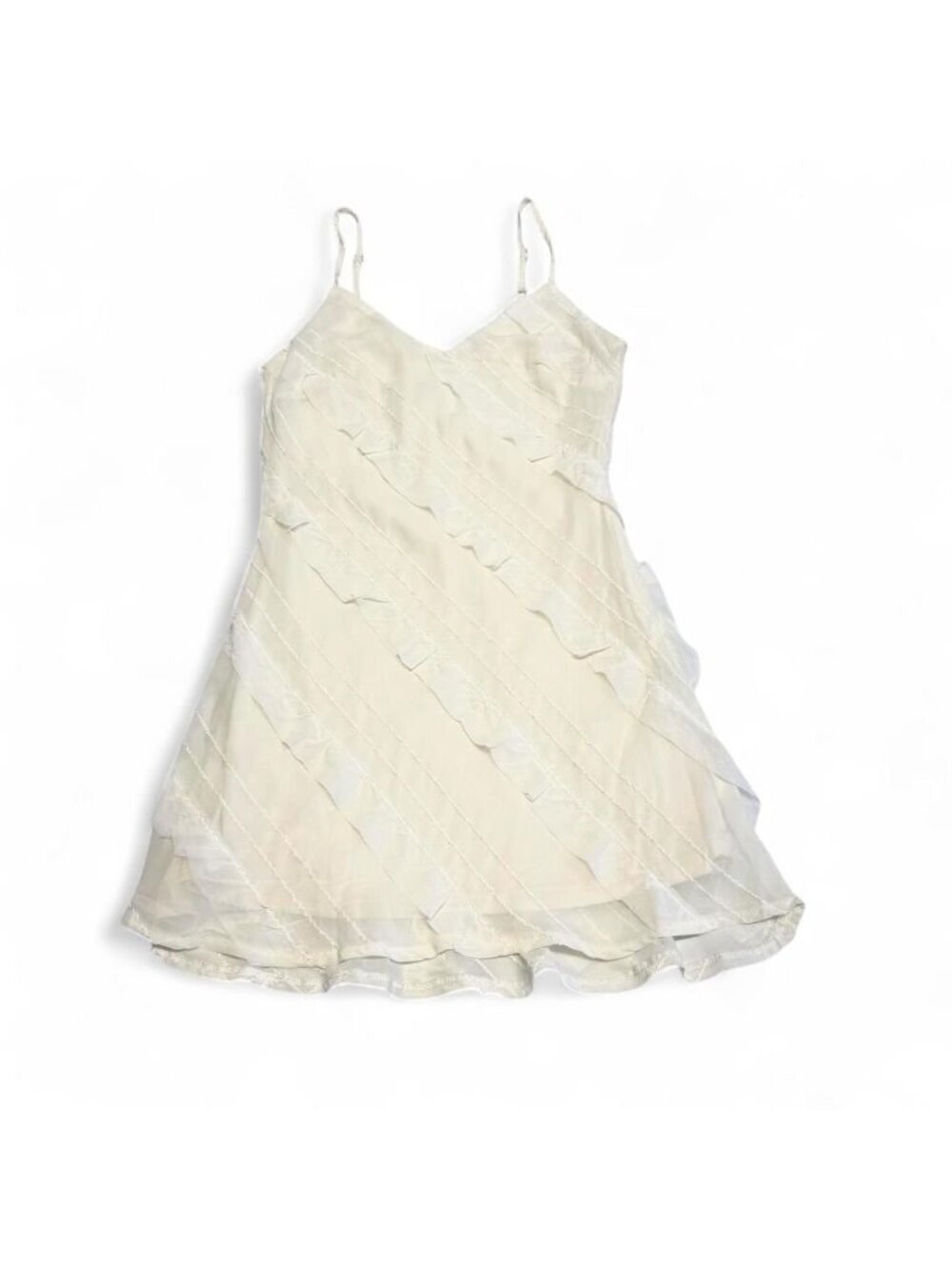 Princess Polly Lars Mini Dress Women's 6 Coquette Summer Fairy Festival Ruffle